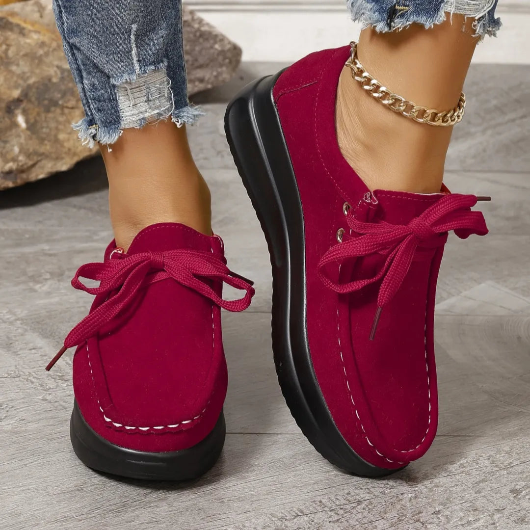 New lace-up loafers