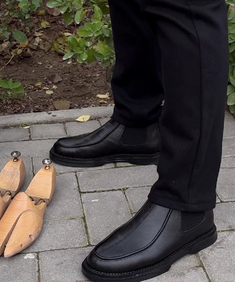 Italian handmade leather boots