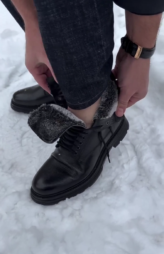 RONY - Lace-up ankle boots - black