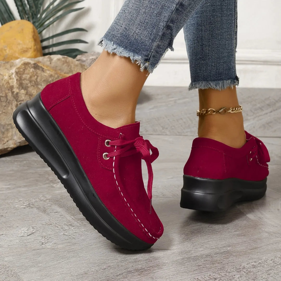 New lace-up loafers