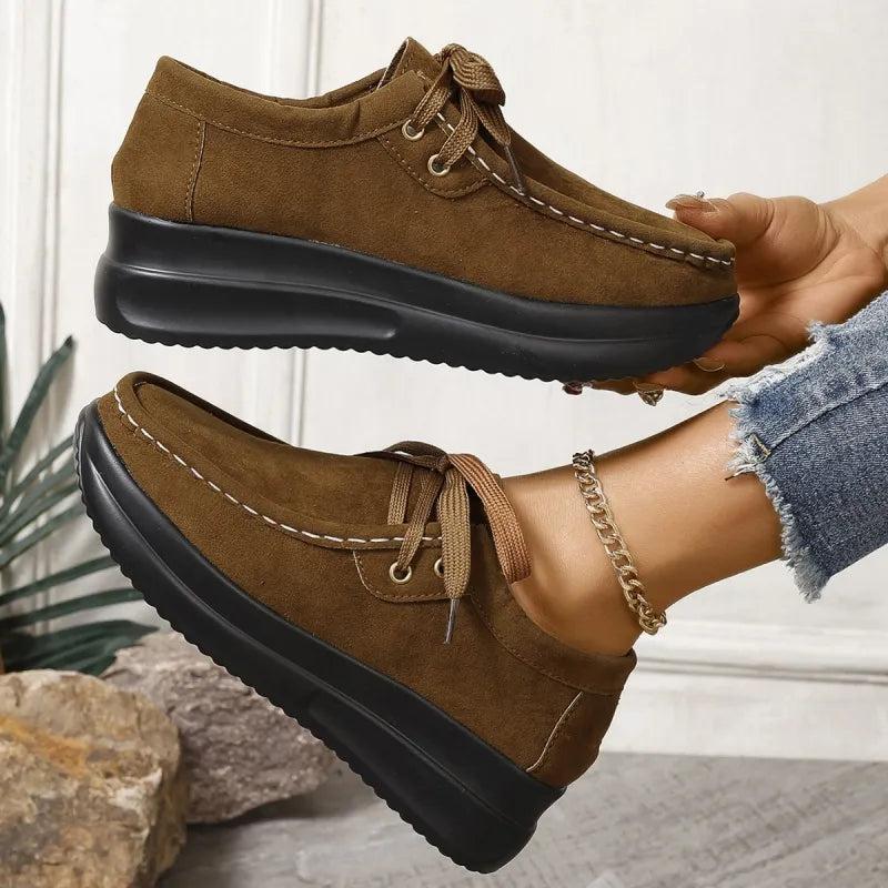 New lace-up loafers