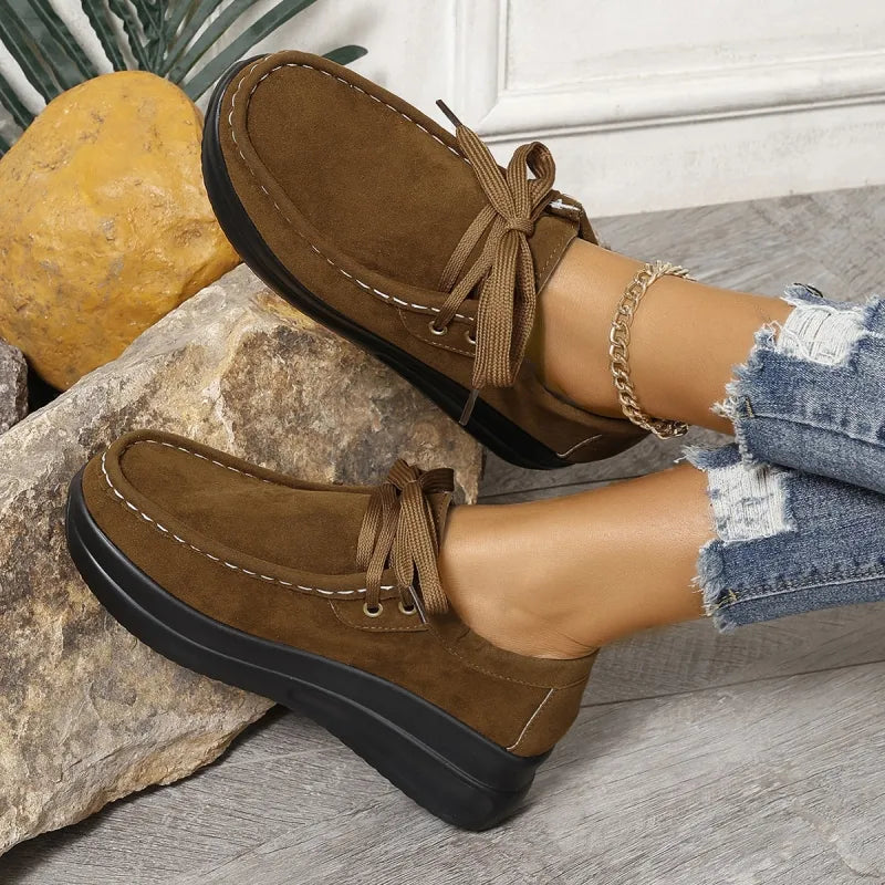 New lace-up loafers