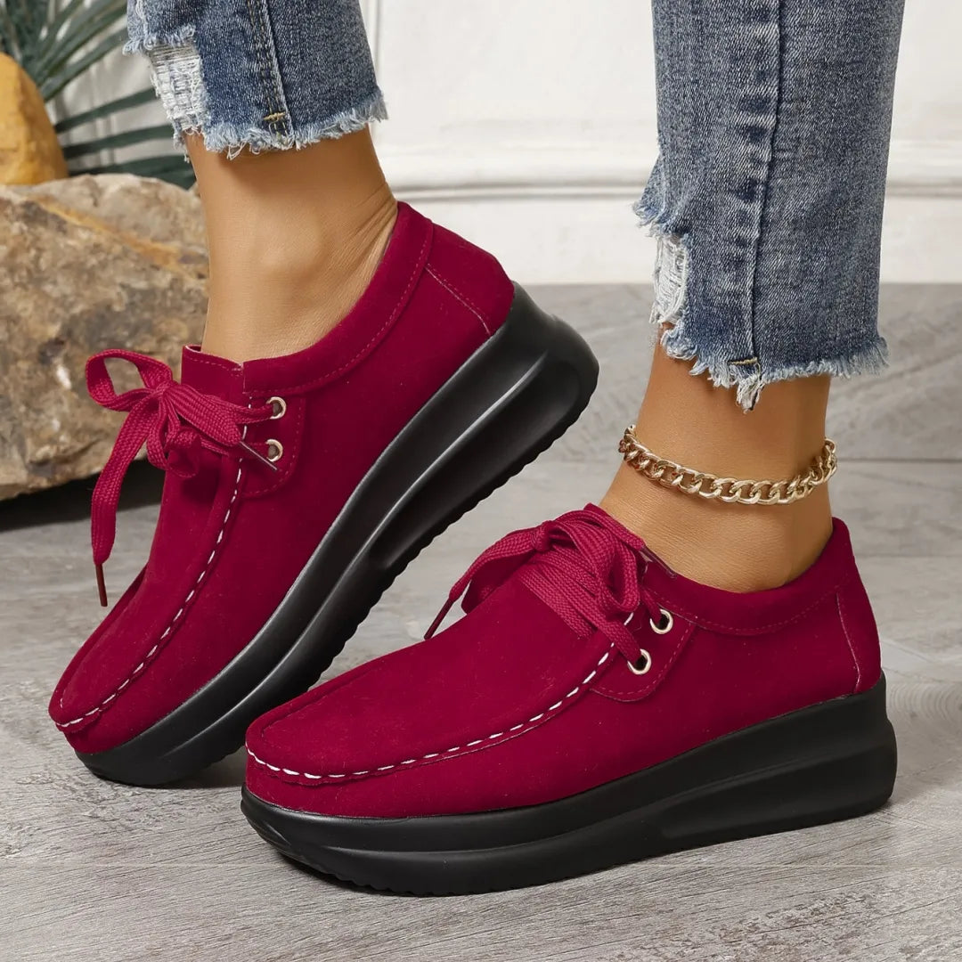 New lace-up loafers