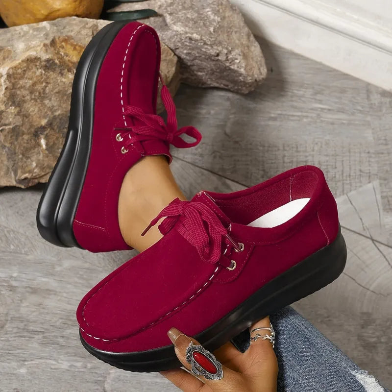 New lace-up loafers