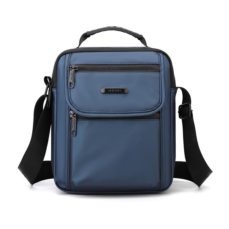 2023 Men's Casual Versatile Shoulder Bag Multilayer Waterproof Messenger Bag