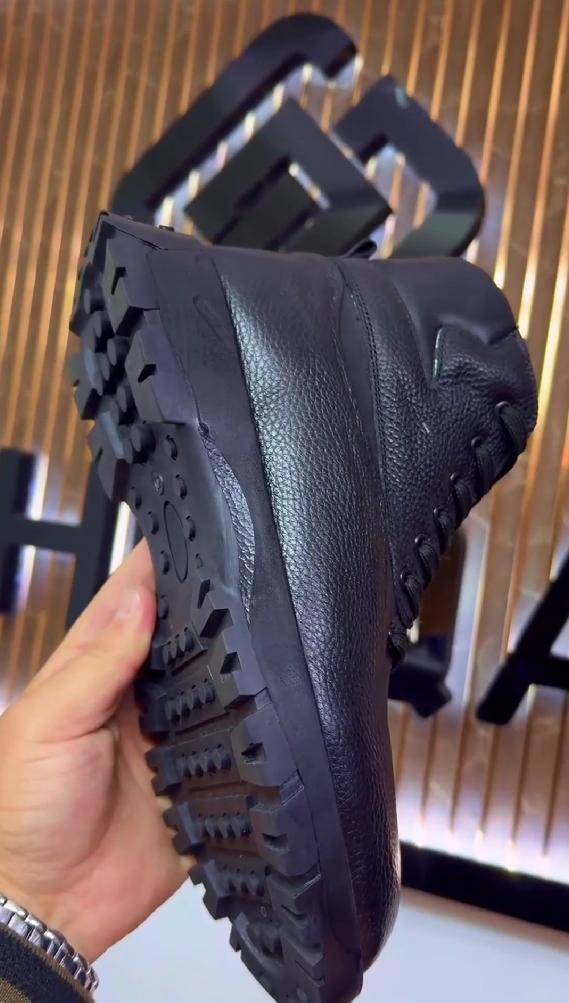 100% genuine leather handmade leather boots