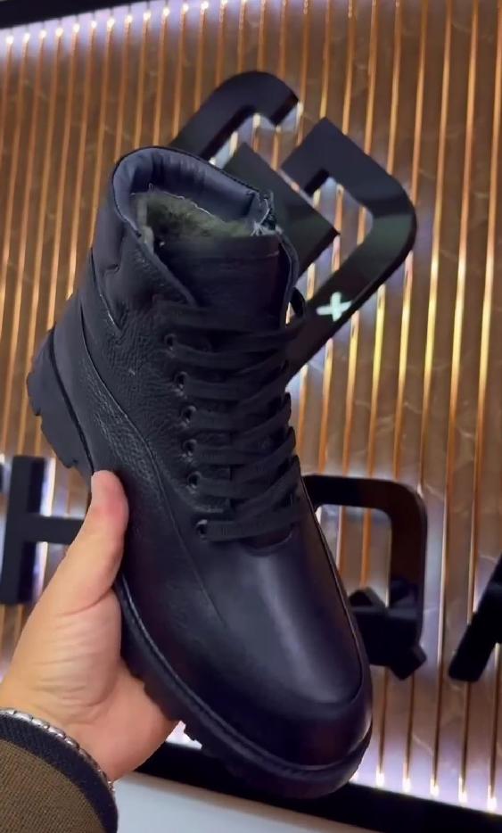 100% genuine leather handmade leather boots