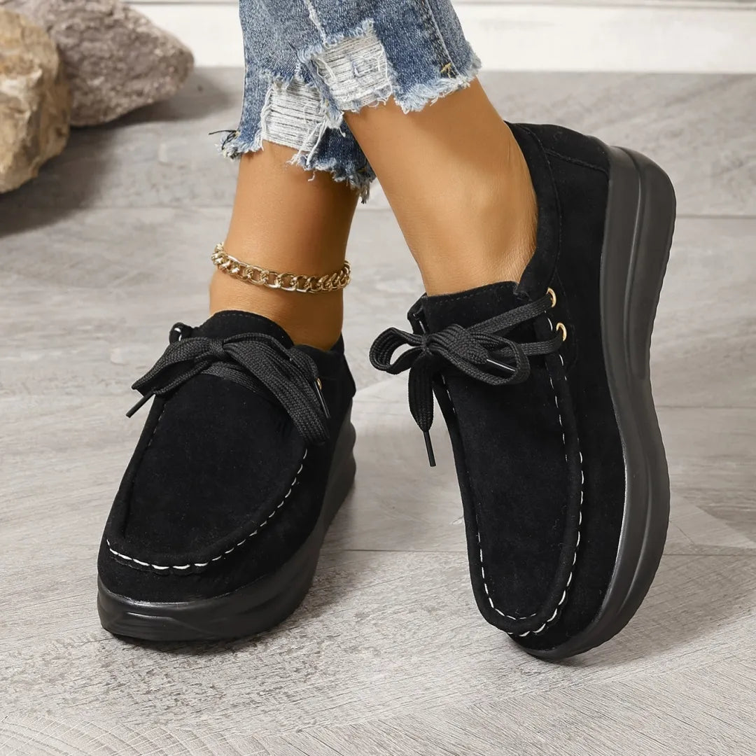 New lace-up loafers