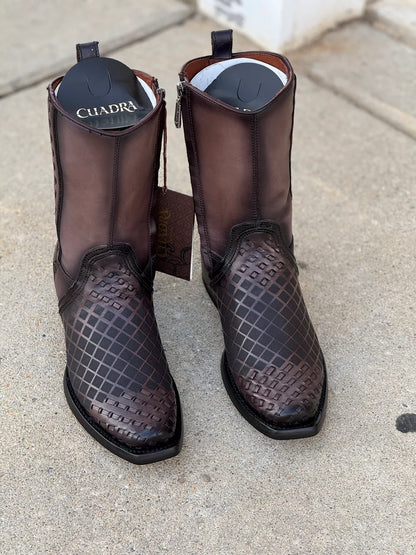 Men's Engraved Oxford Cowboy Boots