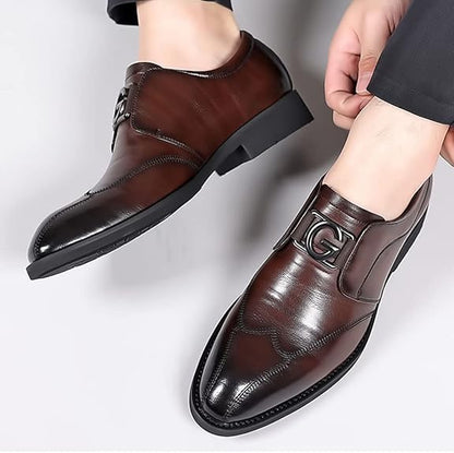 Mens Dress Shoes Business Leather Penny Loafers