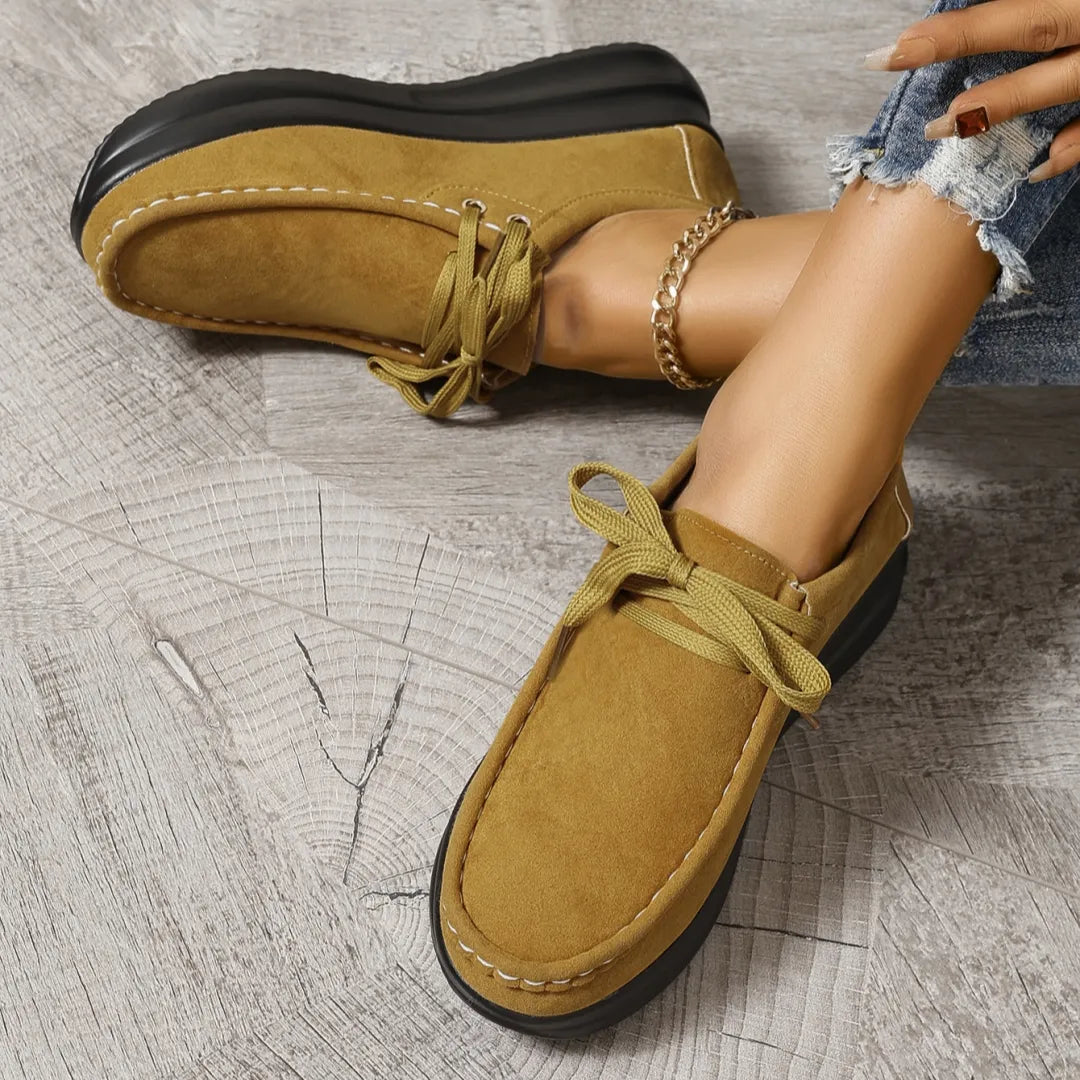 New lace-up loafers