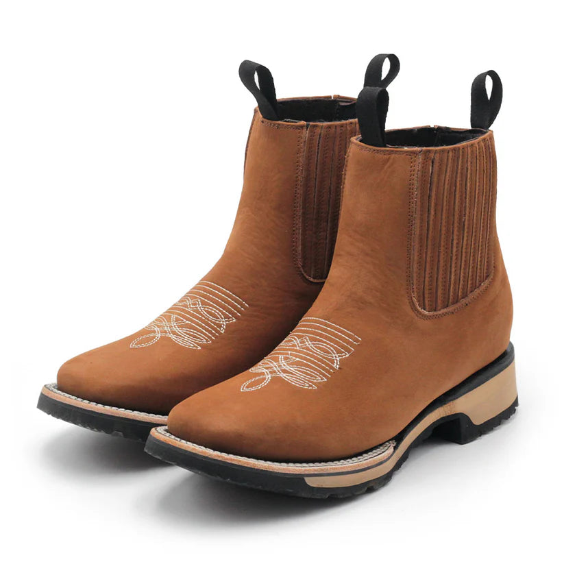 2024 Fashion New Mahogany Dual Density Cowboy Boots