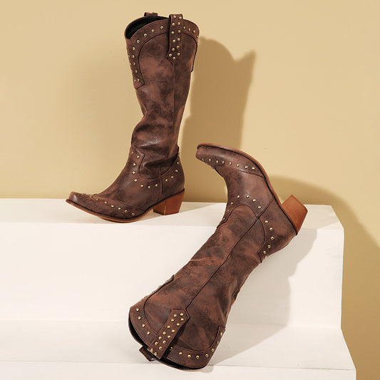 Vintage cowboy western boots