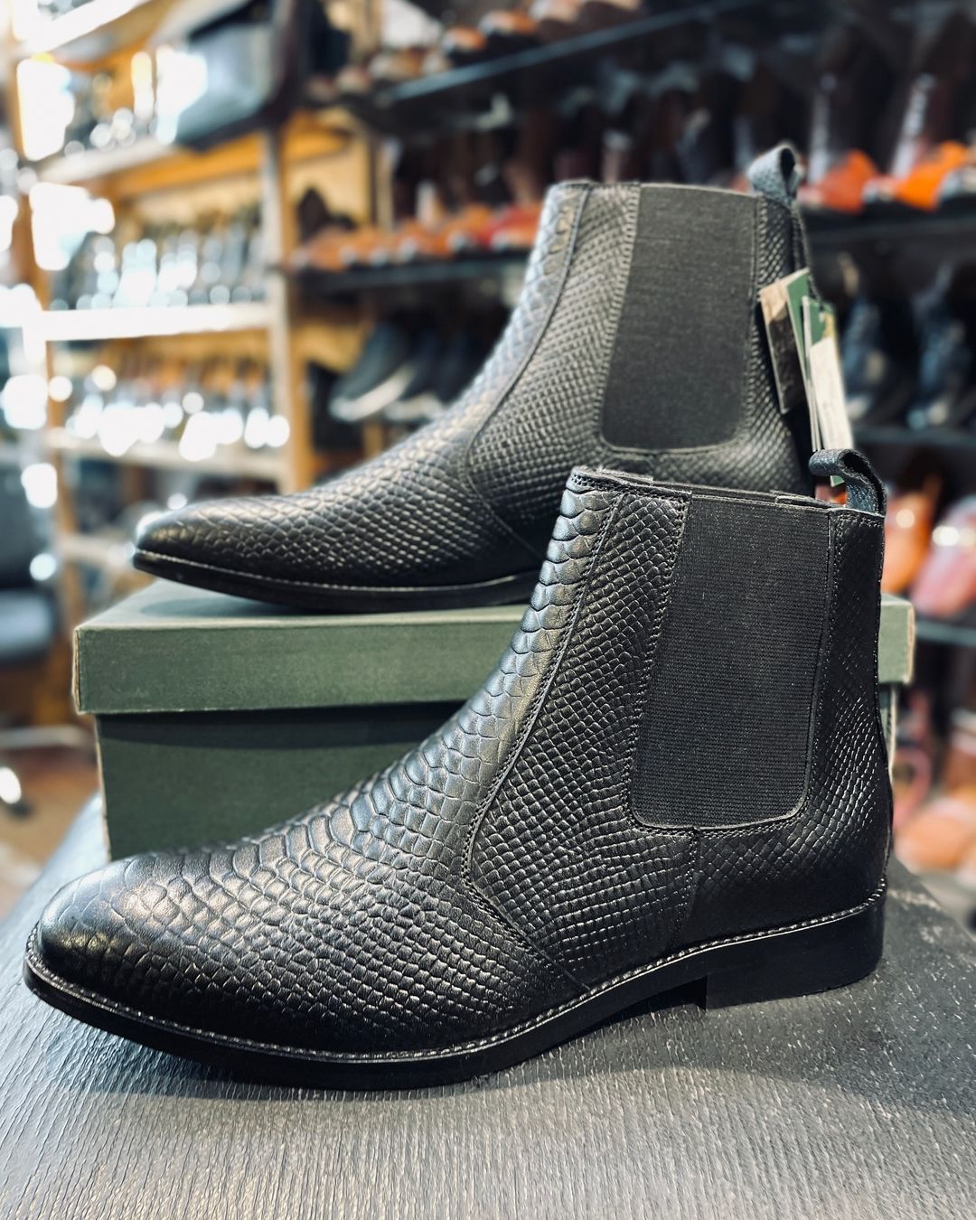 Leather Chelsea Boots