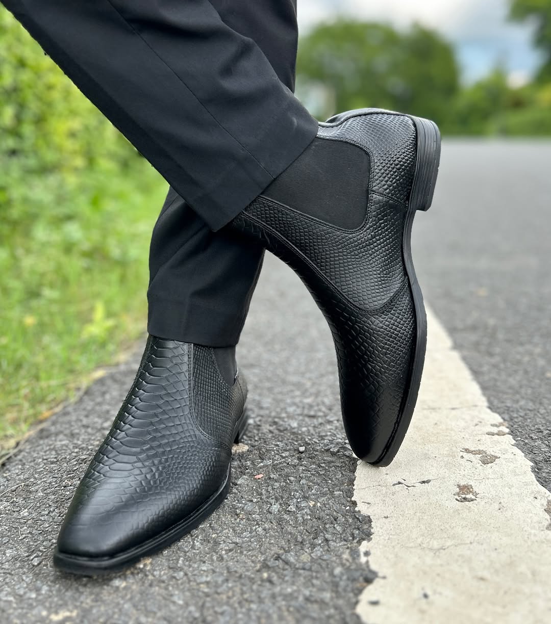 Leather Chelsea Boots