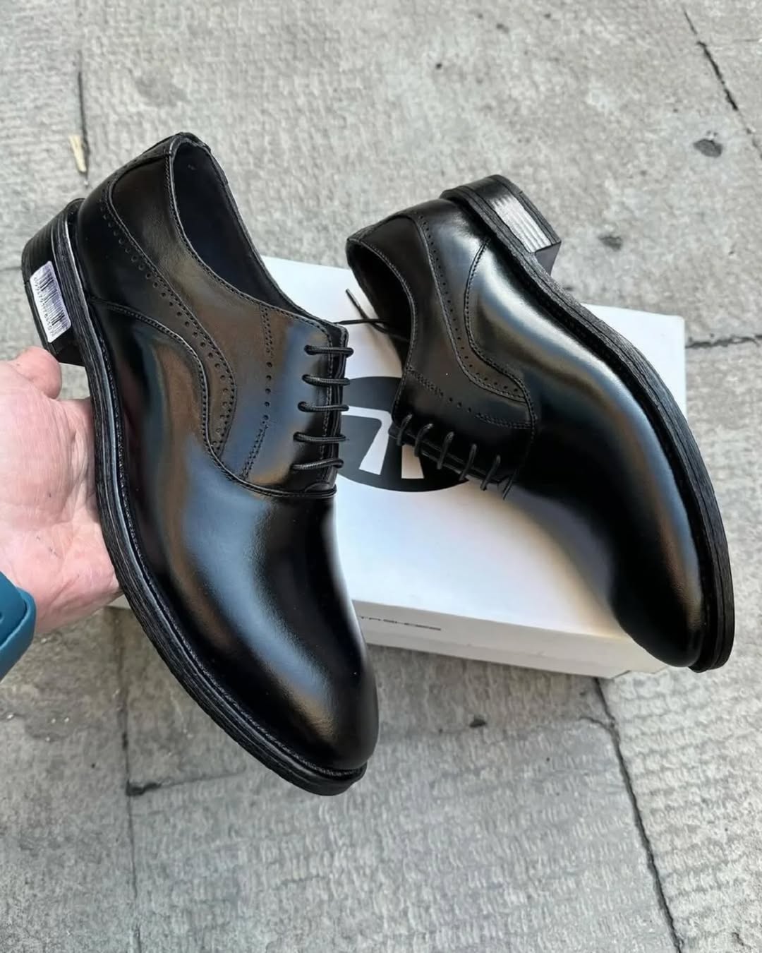 men's high-end business formal leather shoes genuine leather breathable