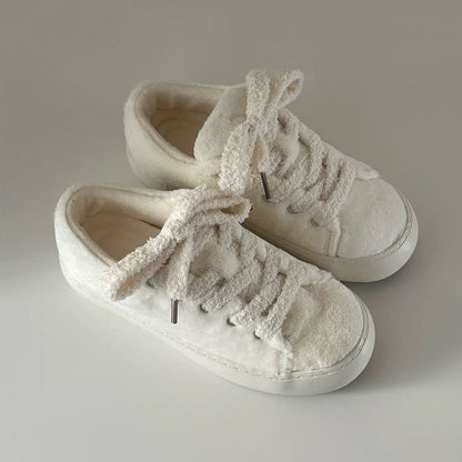 Winter low-top versatile cotton shoes