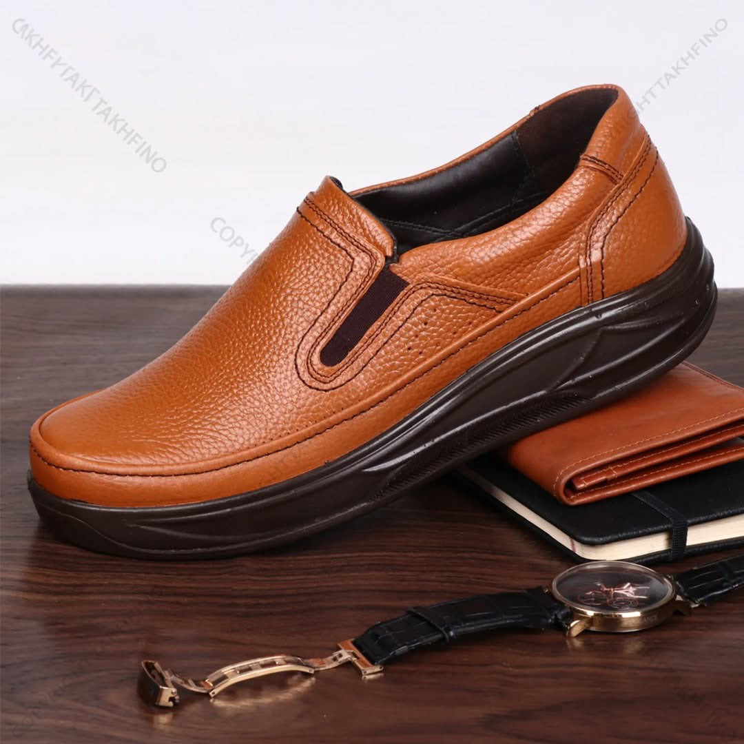 Men's genuine leather orthopedic casual shoes dad shoes orthopedic shoes