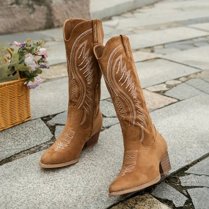 Fashionable Women's Cowboy Boots