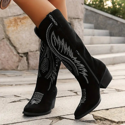 Fashionable Women's Cowboy Boots