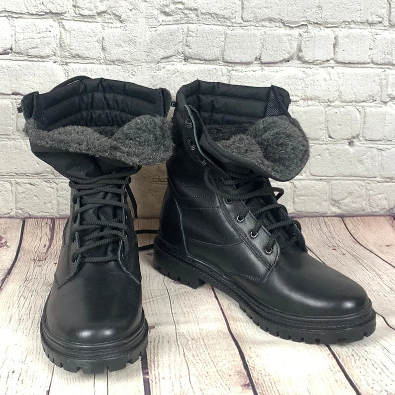 Genuine sheepskin boots