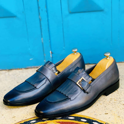 BLU Leather-leather Shoes