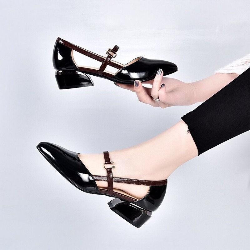 Fashion earrings soft bottom thick heel