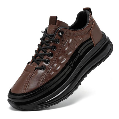 Men's crocodile leather shoes