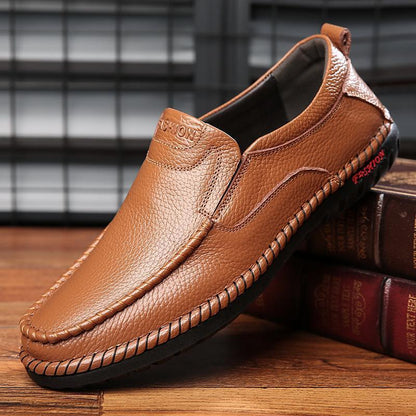 Classic Leather Moccasin Shoe