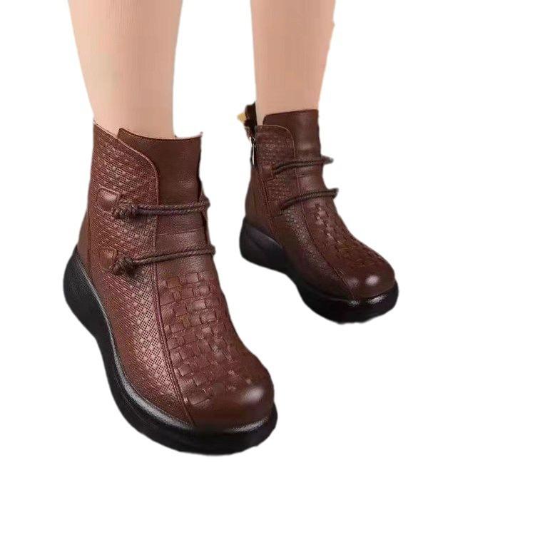 Women's alligator leather boots