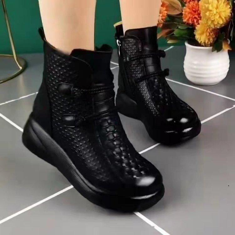 Women's alligator leather boots