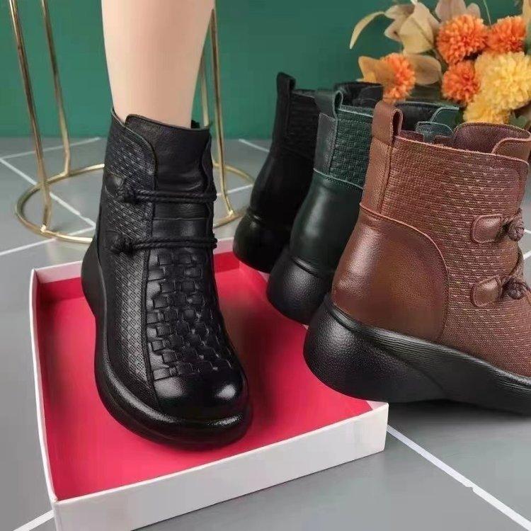 Women's alligator leather boots