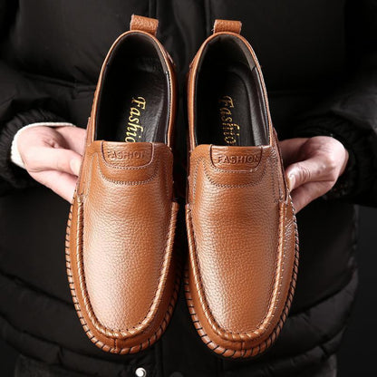 Classic Leather Moccasin Shoe