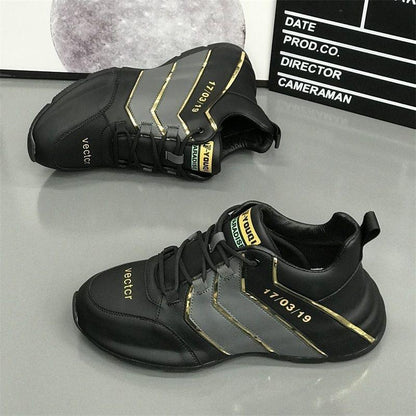 Men's Retro Sports Shoes Outdoor Leisure Breathable Running Shoes