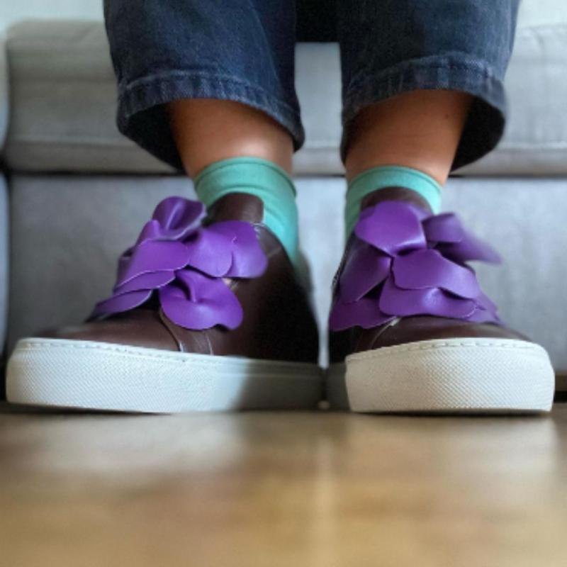 Women's Elegance Flower Sneakers