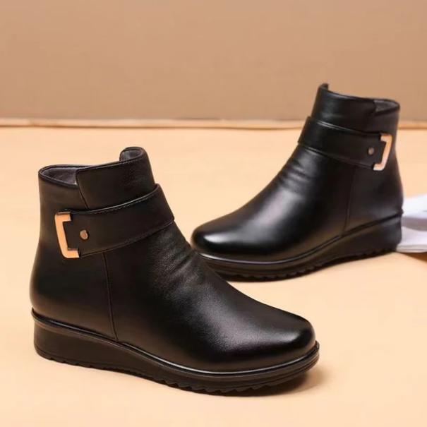 Fashion short wool boots