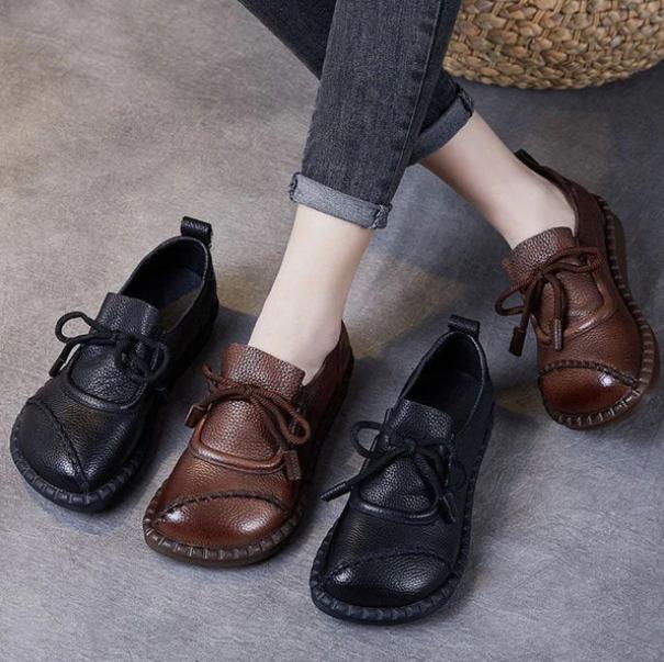 【100% cowhide】New women's orthopedic shoes